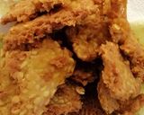 Gambar langkah 3 resipi Tempe goreng tepung.