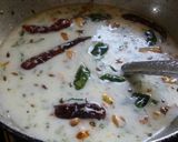 A picture of step 3 of Tandulachi ukad (Rice Flour Porridge).