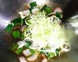 A picture of step 7 of Chicken menchurian.
