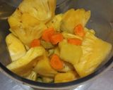 Foto langkah ke 2 dari resep Mix Juice (Nanas, Sawi, Jeruk Nipis, Jahe & Kunyit).