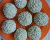 Hình bước làm 6 của món Bánh Khúc (dùng cải bó xôi)