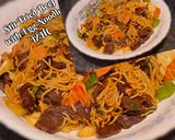 A picture of step 2 of 🍜Stir Fried Beef with Egg Noodles🍜.