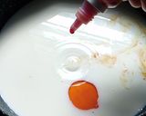 Gambar langkah 2 resipi Durian Crepe Kastad.