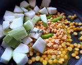 A picture of step 3 of Bottle gourd-Channa dal Subzi.