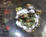 A picture of step 3 of Spicy Dhania Aloo Chaat😋.