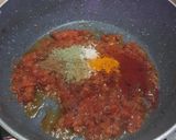A picture of step 3 of Methi Chaman.