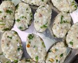 A picture of step 4 of Peanuts Sago potato rolls - Cutlets for fasting.