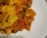A picture of step 3 of Delicata Squash Shepherds Pie.