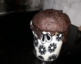 A picture of step 4 of Chocolate Mug cake.