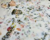 A picture of step 6 of Crockpot Creamy Spinach Chicken 🐔Soup 🥣.