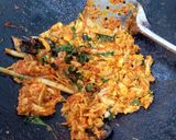 Foto langkah ke 4 dari resep Nasi bakar bunga talang.