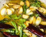 A picture of step 4 of Dal Masoor cooked with milk.
