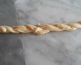 صورة لخطوة 3 من وصفة بريوش على شكل وردة خفيف وبنين بزاف 👌😋😋👌