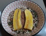Foto del paso 3 de la receta: Porridge con cacao y plátano a la plancha