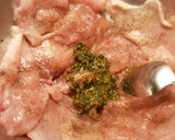 Foto del paso 7 de la receta: Filetillos de pollo, a la plancha, con curry y cúrcuma