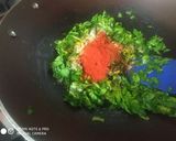 A picture of step 4 of Methi besani.