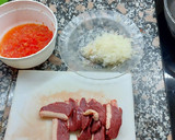 Foto del paso 1 de la receta: Arroz meloso de pato, pebrasos y ajos tiernos(De.O. Xàtiva)