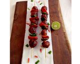 A picture of step 15 of Chicken Ball Skewers.