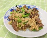 รูปขั้นตอนการทำที่ 8 ของ ข้าวผัดหมูแดดเดียว