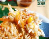 Foto langkah ke 7 dari resep Rujak Sayur Bumbu Kacang.