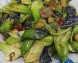 Foto langkah ke 5 dari resep Tumis bunga turi.