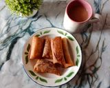 Foto langkah ke 7 dari resep Lumpia Ubi Ungu.