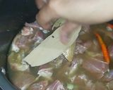 A picture of step 4 of Mutton Harees / Hareesa.