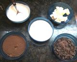 Foto del paso 1 de la receta: Muffins triple chocolate