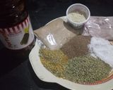 A picture of step 5 of Stuffed red chilli pickle.