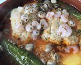 Foto del paso 3 de la receta: Fogonero con almejas y gambas en cazuela de barro