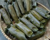 Foto langkah ke 3 dari resep Lontong Daun (beras aron).