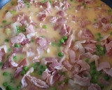 Foto del paso 5 de la receta: Frittata de guisantes, feta y bacon con ensalada de rúcula