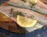 Foto del paso 1 de la receta: Lubina al horno calabacín y espárragos trigueros