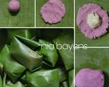 Kue bugis ubi ungu isi enten putih langkah memasak 2 foto