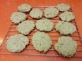 Galletas de avena, cítricos y azahar (sin azúcar)