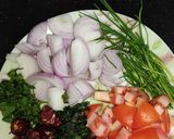 A picture of step 1 of Onion Chutney.