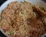 A picture of step 6 of Sweet soy soaked rice pilaf.