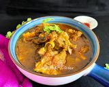 A picture of step 6 of Zafrani Mutton.