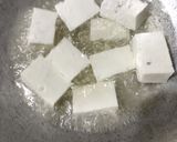 A picture of step 2 of Kadhai Paneer.