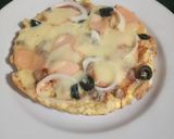 Foto langkah ke 4 dari resep Pizza Roti Tawar.