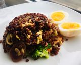 รูปขั้นตอนการทำที่ 2 ของ ข้าวผัดไข่กุนเชียง