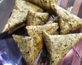 Foto langkah ke 4 dari resep 608. Samosa Tuna Asap No Carbs (Menu Keto/DEBM) bisa diFrozen.