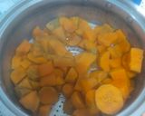Foto langkah ke 1 dari resep Bubur Candil Ubi Kuning / Biji Salak.