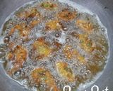 A picture of step 2 of Cauliflower Greens and Stem Fritters.