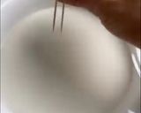 A picture of step 1 of Creamy Mixed Nuts Mochi.