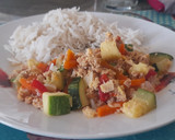Foto del paso 2 de la receta: Guiso de zapallito y carne vegetal