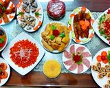 Hình bước làm 7 của món Xôi gấc và xôi gấc vò
