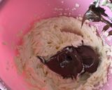 A picture of step 2 of 3-ingredient Chocolate Cream Cheese Frosting.