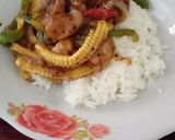 Foto langkah ke 4 dari resep Ayam baby corn black pepper.