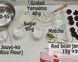A picture of step 1 of Clover & Caterpillar - Jouyo Manju (Wagashi).